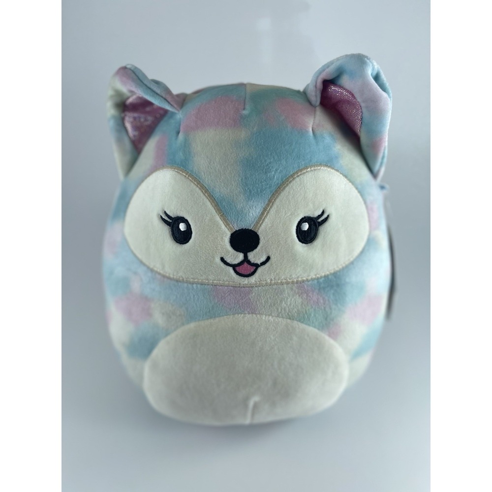 Squishmallows 8" Colleta the Pastel Tie-Dye Fox Plush Target Exclusive New w/Tag